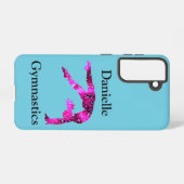 Gymnastik Handspring Personalisiert Samsung Galaxy Hülle (Rückseite (Horizontal))