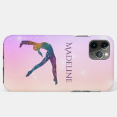 Gymnastik Handy Fall mit Name Gymnast Case-Mate iPhone Hülle (Rückseite (Horizontal))