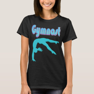 Gymnastik Hinterhand Ausstieg Aquamarin T-Shirt