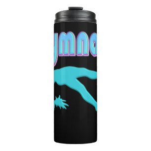 Gymnastik Hinterhand Ausstieg Aquamarin Thermosbecher