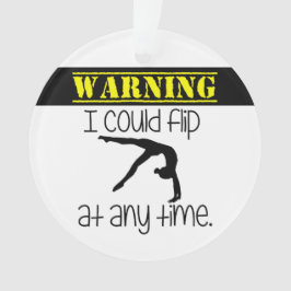 Gymnastik I konnte jederzeit umdrehen Ornament