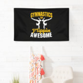 Gymnastik Ich bin Flippin Phantastisch Banner (Insitu)