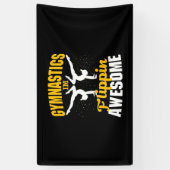 Gymnastik Ich bin Flippin Phantastisch Banner (Vertikal)