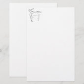 Gymnastik II Briefpapier (Vorne/Hinten)