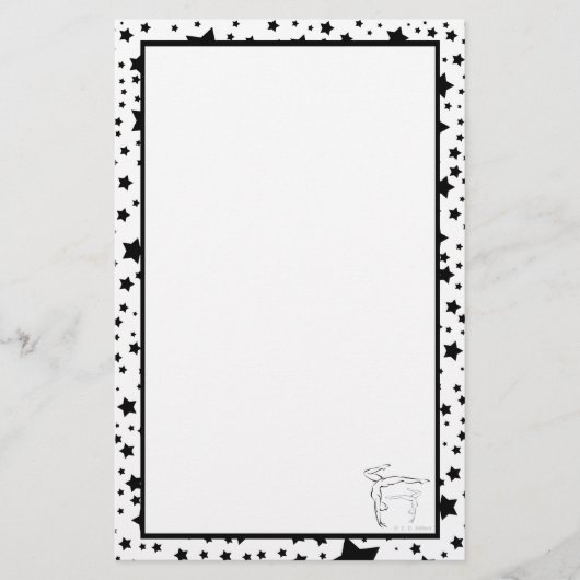 Gymnastik II Briefpapier (Vorderseite)