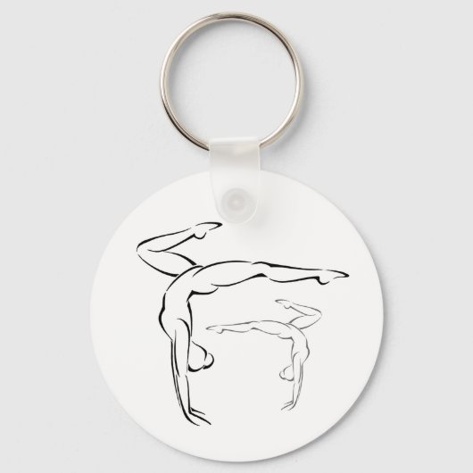 Gymnastik II Schlüsselanhänger (Vorderseite)