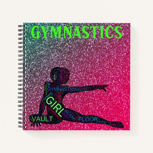 Gymnastik im Tessin Notizblock (Vorderseite)