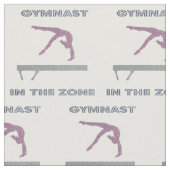 Gymnastik in der Zone Balance Beam Stoff (Nahaufnahme)
