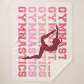 Gymnastik Inspiriert Sherpadecke (Vorderseite)