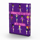 Gymnastik ist besser mit Freunden Fotoblock (Rechts)