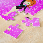 Gymnastik ist besser mit Freunden Mega Sparkle Puzzle (Seite)