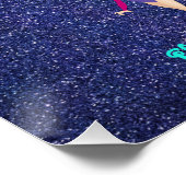 Gymnastik ist besser mit Freunden Personalisiert Poster (Ecke)