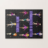 Gymnastik ist besser mit Freunden Puzzle (Horizontal)