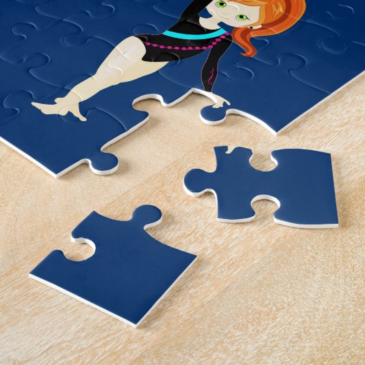 Gymnastik ist besser mit Freunden Puzzle (Seite)