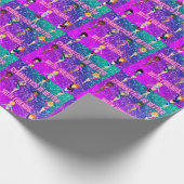 Gymnastik ist besser mit Freunden Super Sparkle Geschenkpapier (Ecke)