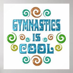 Gymnastik ist cool poster