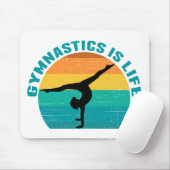 Gymnastik ist das Leben Schönes Sunset Gymnastik A Mousepad (Mit Mouse)