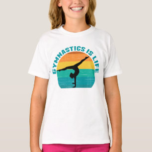 Gymnastik ist das Leben Schönes Sunset Gymnastik A T-Shirt