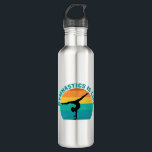 Gymnastik ist das Leben Schönes Sunset Gymnastik Edelstahlflasche<br><div class="desc">Gymnastik ist Leben. Niedliches Sonnenuntergang-Gymnastikgeschenk mit einem schönen bunten Hintergrund hinter einer Frau,  die einen hübschen Handstand mit den Splint macht.</div>