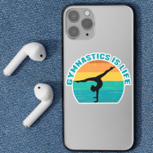 Gymnastik ist das Life Cool Sunset Gymnastik