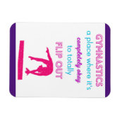 Gymnastik ist ein Ort, an dem es gut ist, auszuste Magnet (Horizontal)