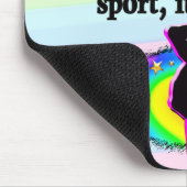 GYMNASTIK IST MEIN LEBEN MOUSEPAD (Ecke)