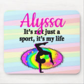 GYMNASTIK IST MEIN LEBEN MOUSEPAD (Vorne)