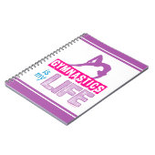 Gymnastik ist mein Leben Notizblock (Linke Seite)