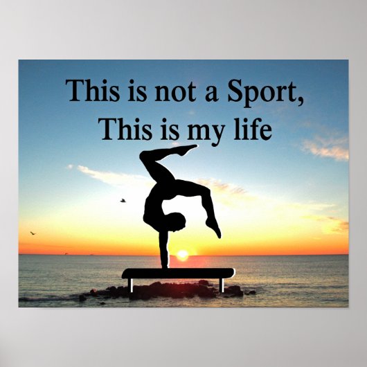 GYMNASTIK IST MEIN LEBEN POSTER (Vorne)