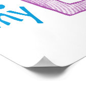 Gymnastik ist mein Leben Poster (Ecke)