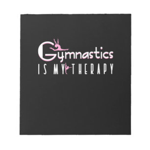 Gymnastik ist meine Therapie Notizblock