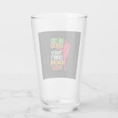 Gymnastik ist so gut glas (Rückseite)