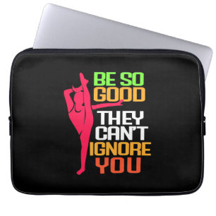 Gymnastik ist so gut laptopschutzhülle