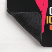 Gymnastik ist so gut mousepad (Ecke)