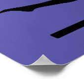 Gymnastik kann man nicht vom Gymnast Quote Poster  (Ecke)