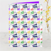 GYMNASTIK KARTE (Gelbe Blume)