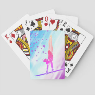 Gymnastik-Kartenspiel Spielkarten