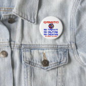 Gymnastik keine Wimps Button (Beispiel)