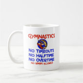 Gymnastik keine Wimps Kaffeetasse (Links)