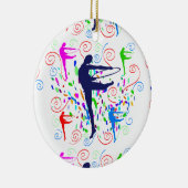 Gymnastik Keramik Ornament (Rechts)