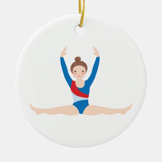 Gymnastik Keramikornament (Vorne)