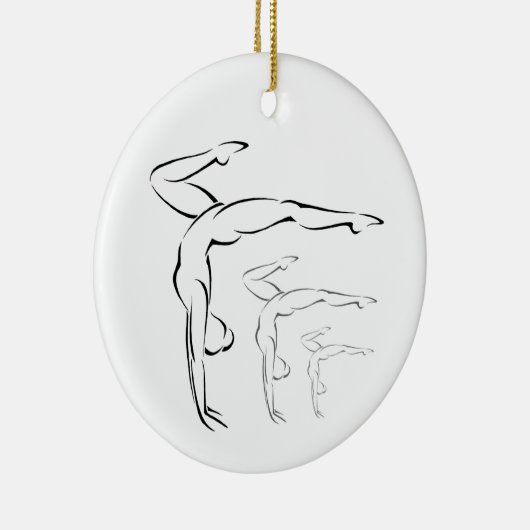 Gymnastik Keramikornament (Rechts)