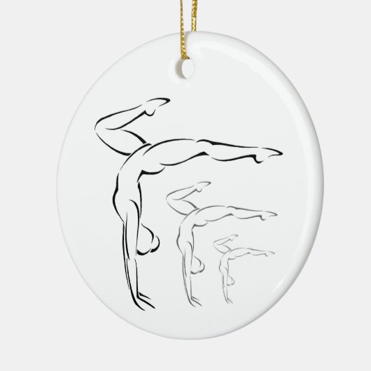 Gymnastik Keramikornament (Links)