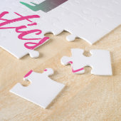 Gymnastik Kickover Pastel Pink Lila Blue Puzzle (Seite)