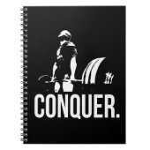 Gymnastik - KONQUENZ Notizblock (Vorderseite)