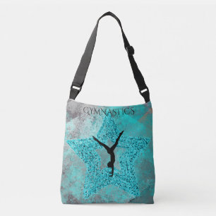 Gymnastik kreuzen Tasche mit individuelle Name.