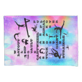 Gymnastik Kreuzworträtsel Hologramm Pillowcase mit Kissenbezug (Vorderseite)