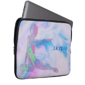 Gymnastik LAPTOP SLEEVE mit personalisiertem Namen (Vorne Rechts)