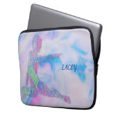 Gymnastik LAPTOP SLEEVE mit personalisiertem Namen (Vorderseite Links)