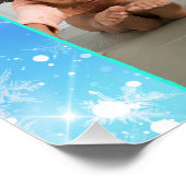 Gymnastik Leben Pastell Personalisierter Name & 4  Poster (Ecke)